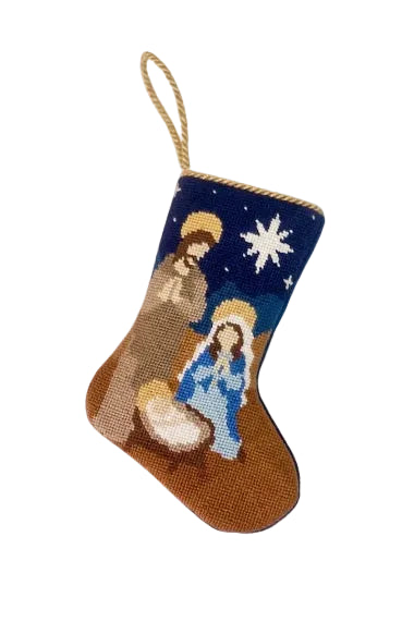 Nativity Bauble Stocking