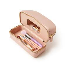 Pink Abby Travel Cosmetic Case