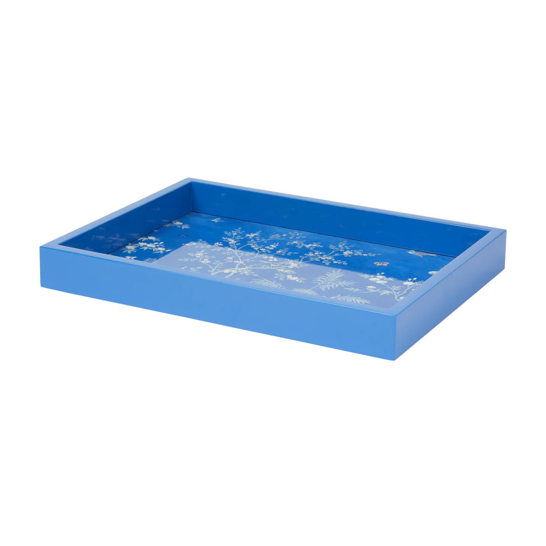 Chinoiserie Tray Blue