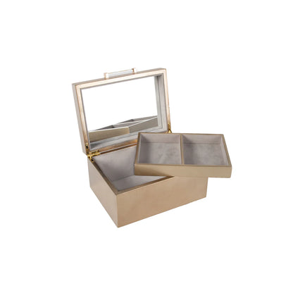 Gold Athena Jewelry Box