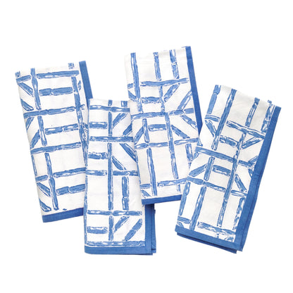 Blue Bamboo Napkins
