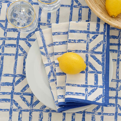 Blue Bamboo Napkins
