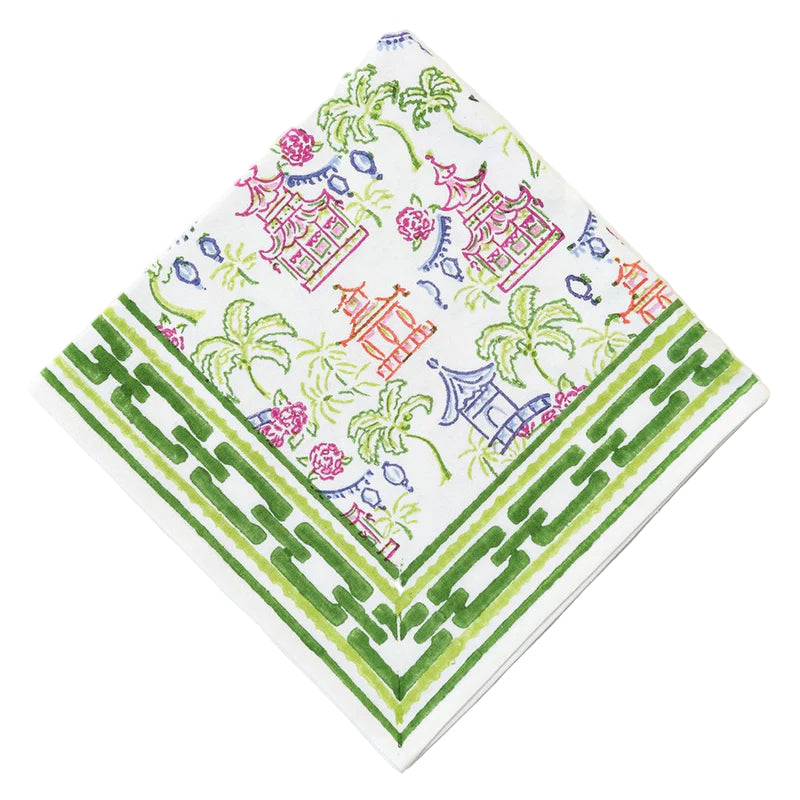 Palms and Pagodas Napkins