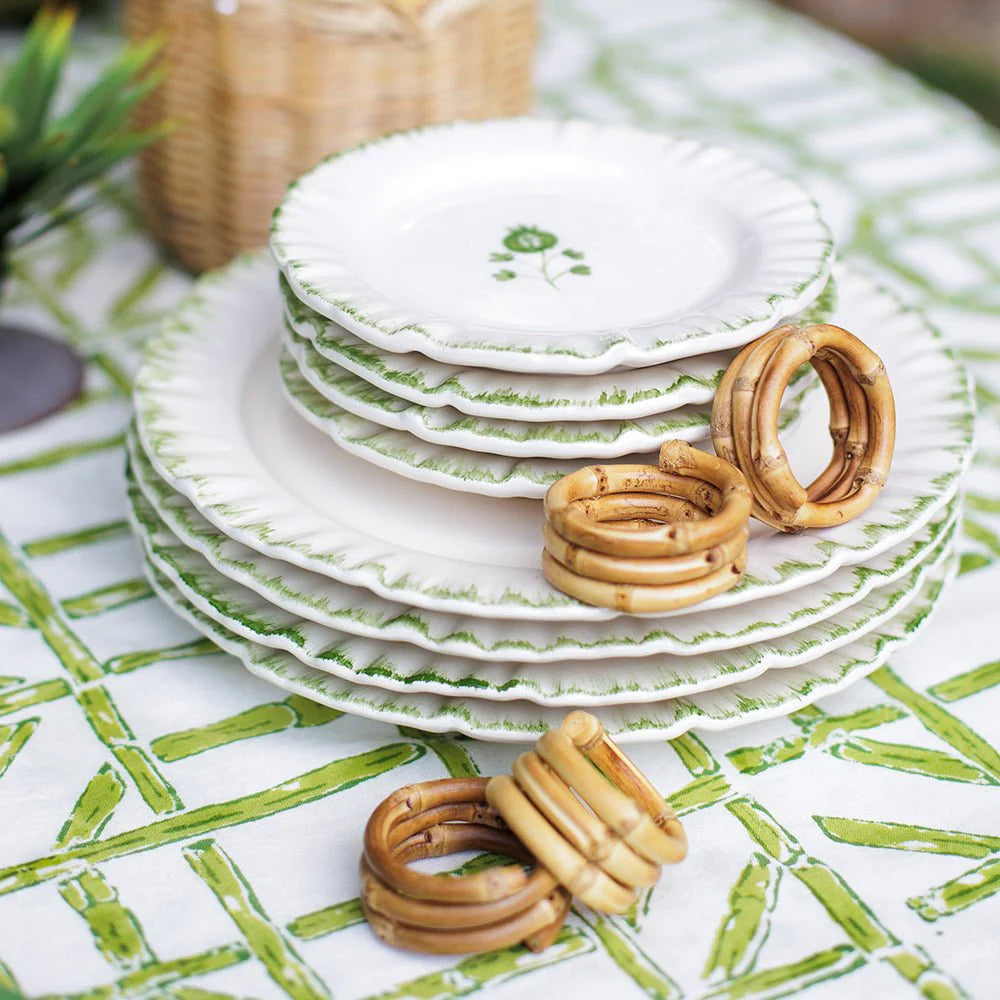 Bamboo Wrapped Napkin Rings