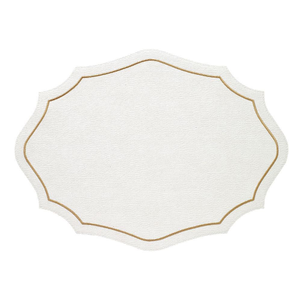 Byzantine Gold White Placemats