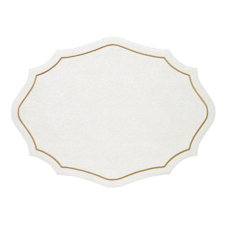 Byzantine Gold White Placemats
