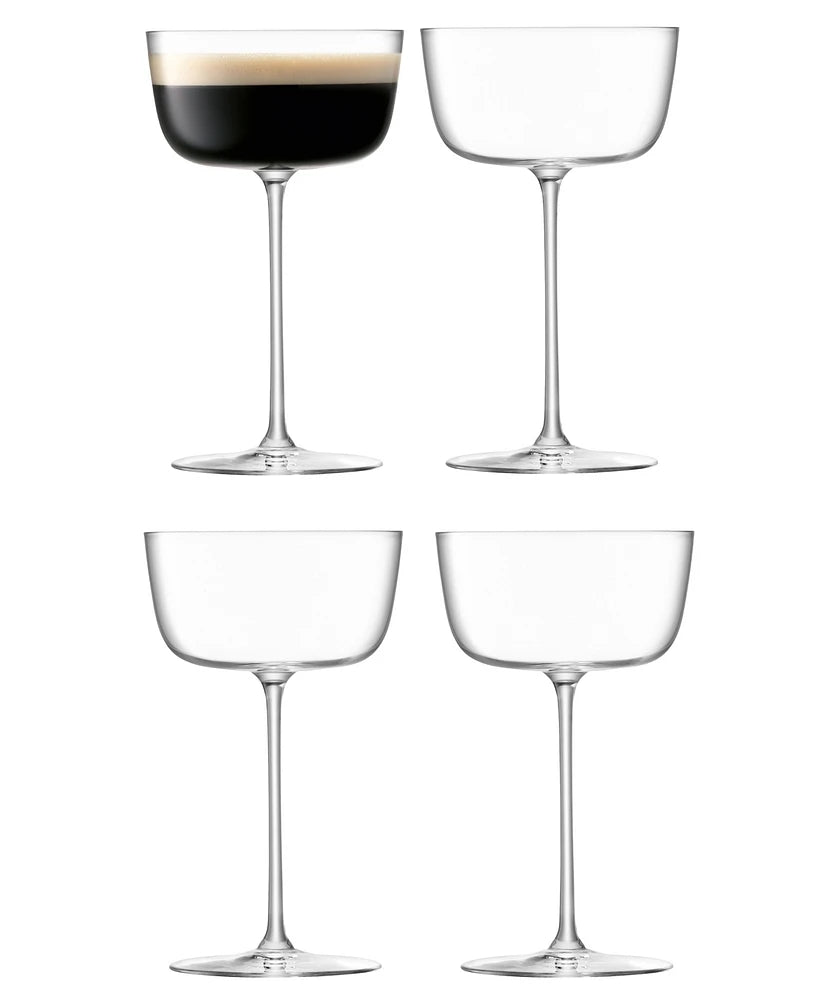 Borough Cocktail Saucers Set of Four