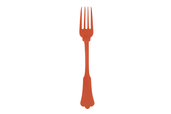 Orange Small Fork