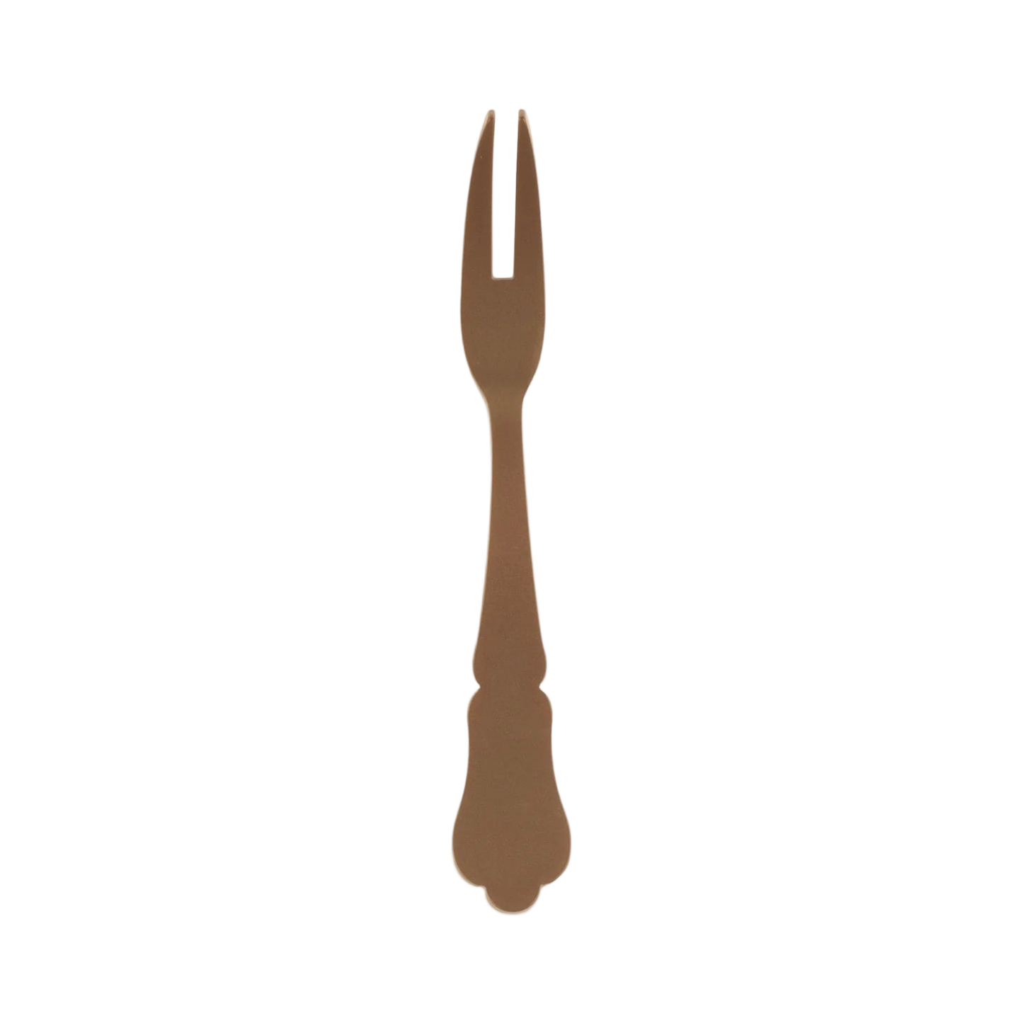 Caramel Cocktail Fork