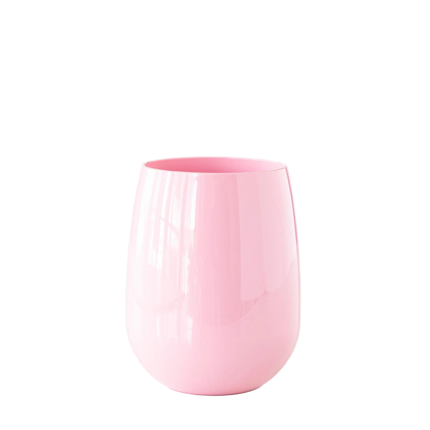 Pink Stemless Wine Tumbler