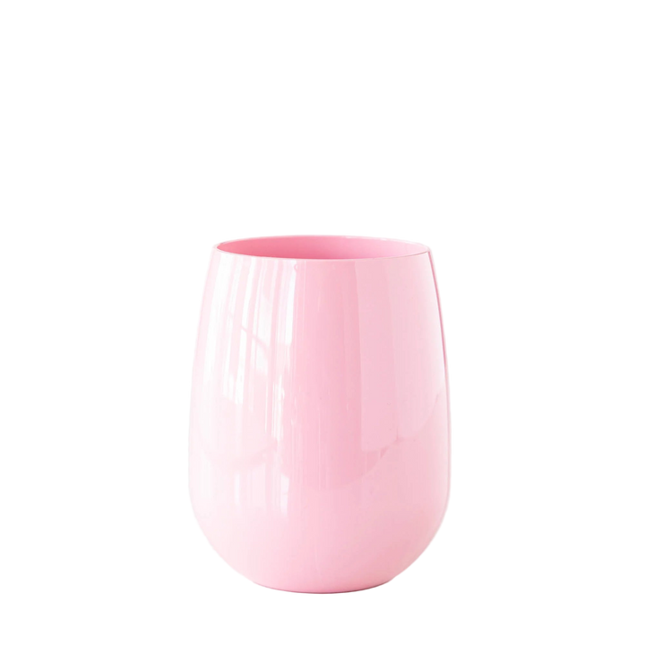 Pink Stemless Wine Tumbler