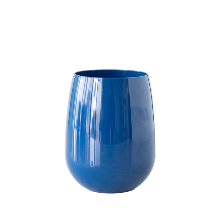 Navy Stemless Wine Tumbler