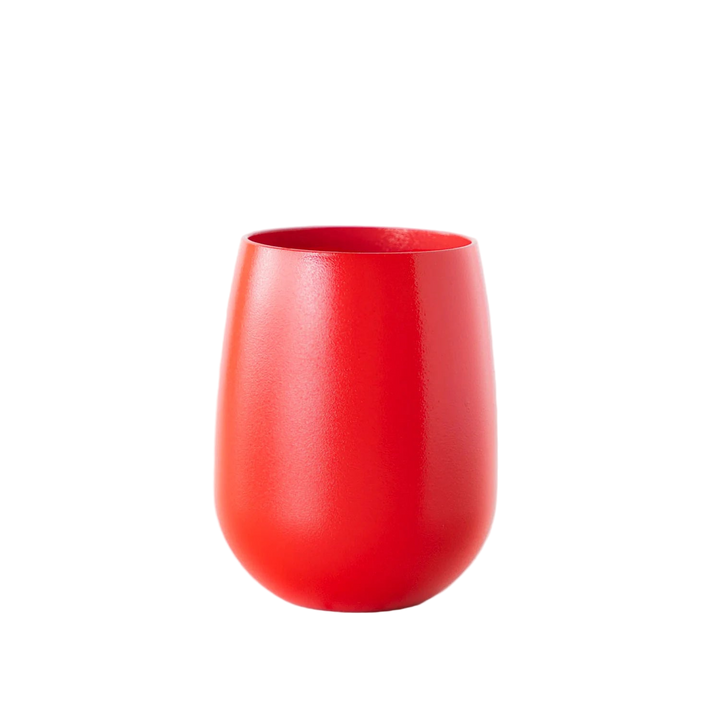Red Stemless Wine Tumbler