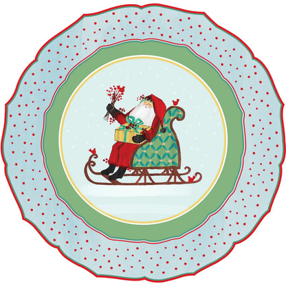 Old St. Nick Sleigh Paper Placemats