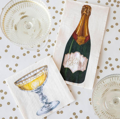 Champagne Guest Napkins
