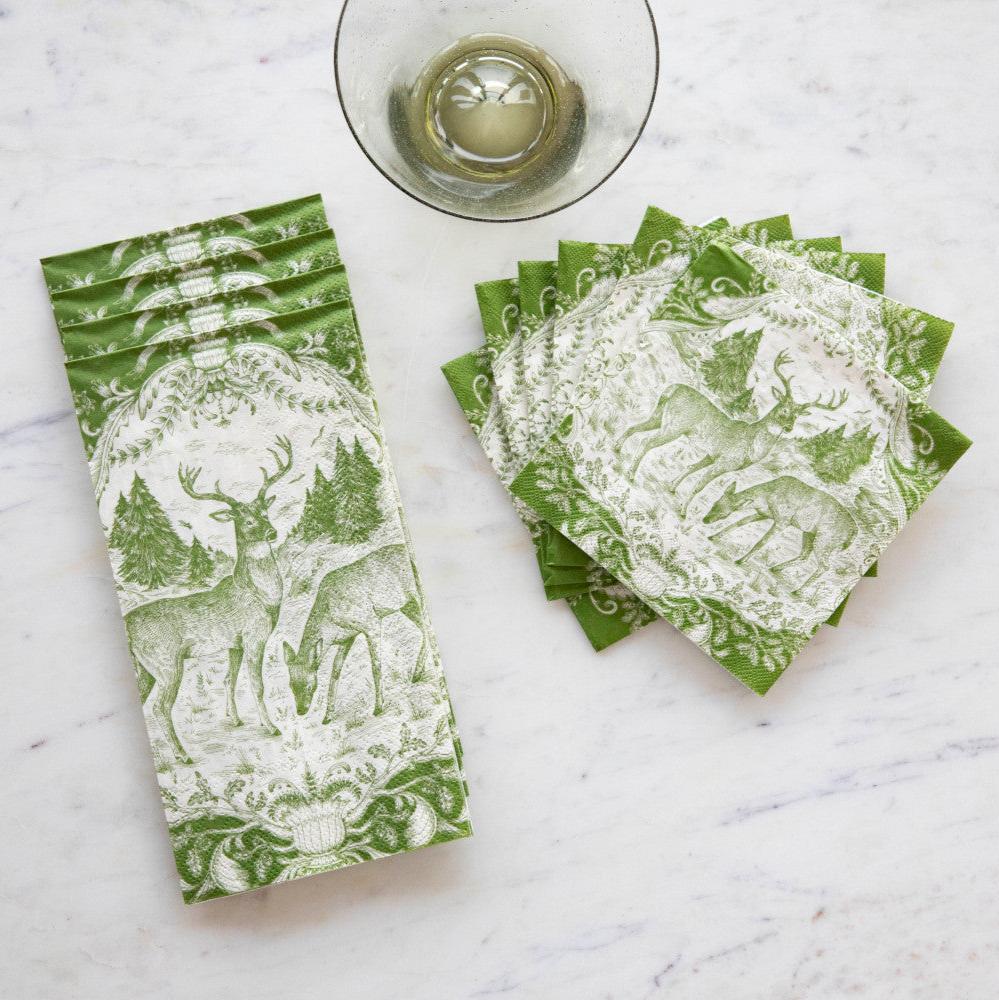 Fable Toile Guest Napkins