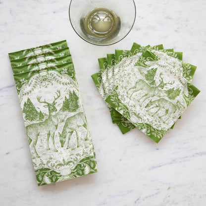 Fable Toile Guest Napkins