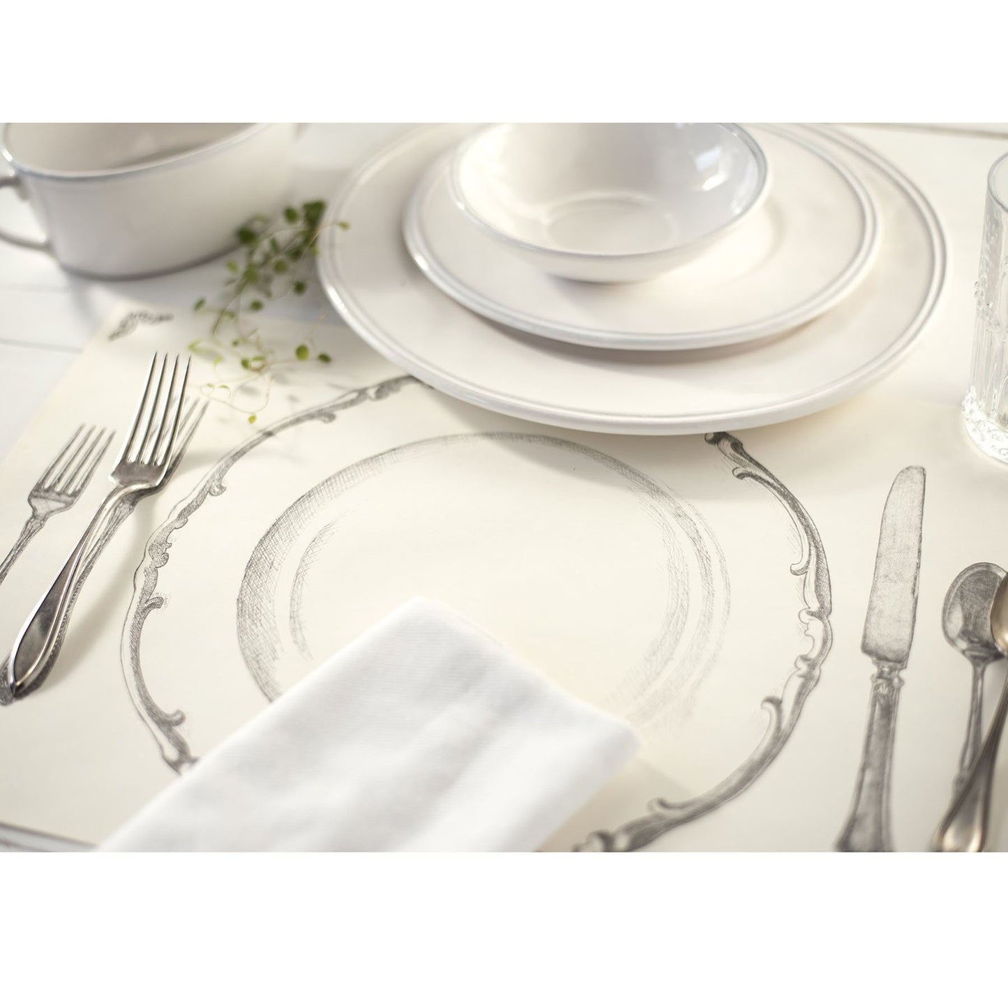 Perfect Setting Paper Placemats