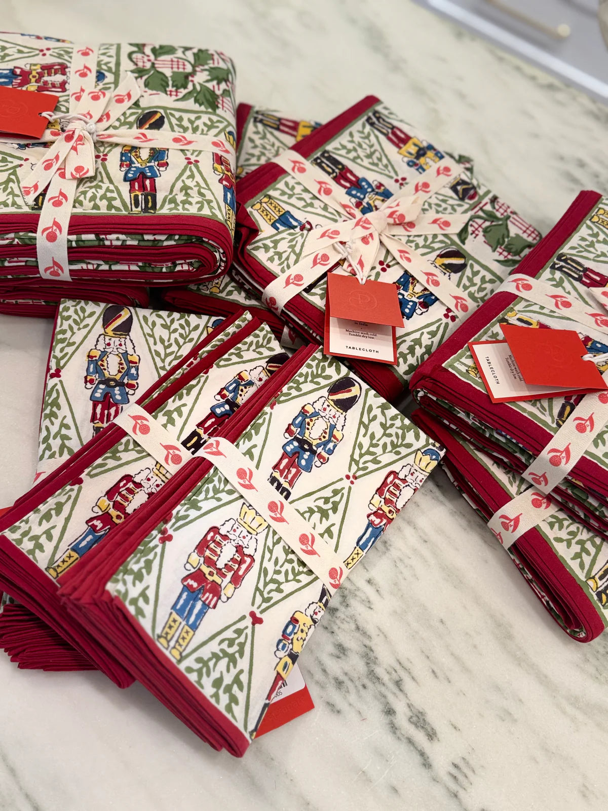 Holly Berry Nutcracker Napkins