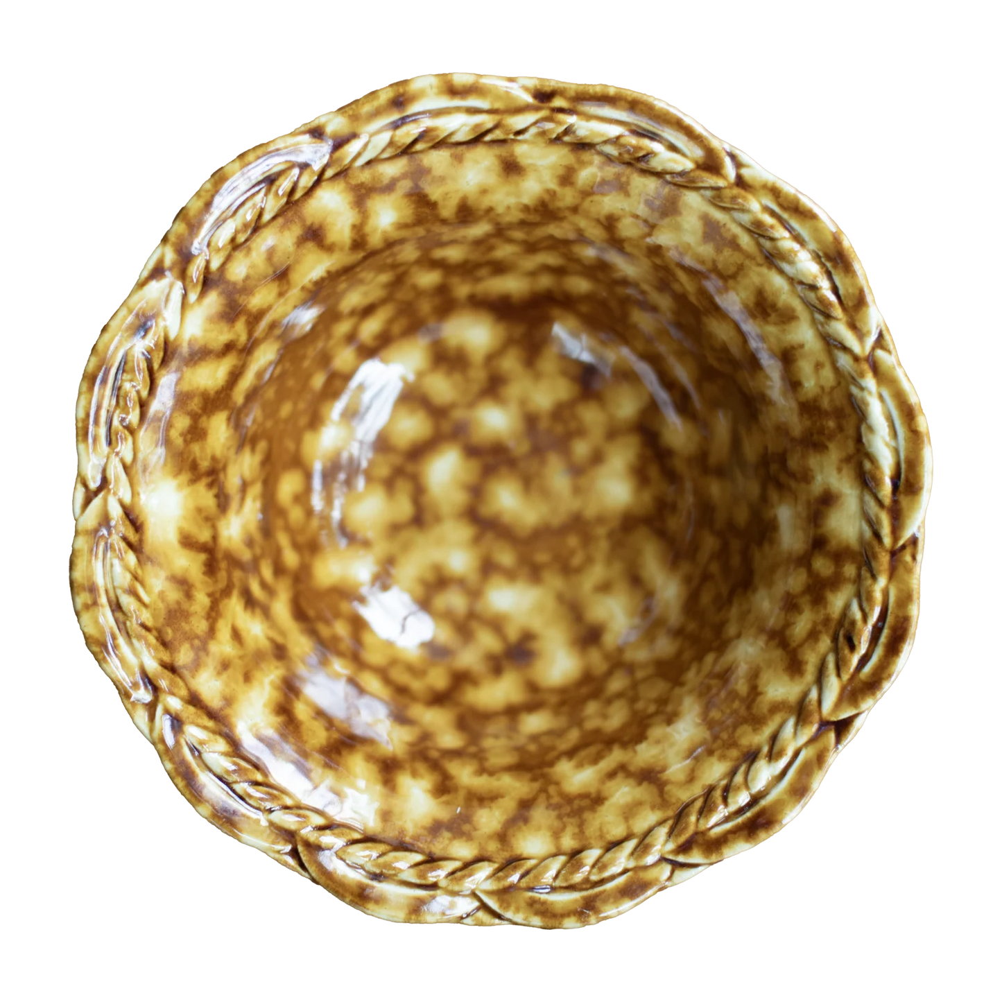 Honey Tortoise Basket Jubilee Cereal Bowl