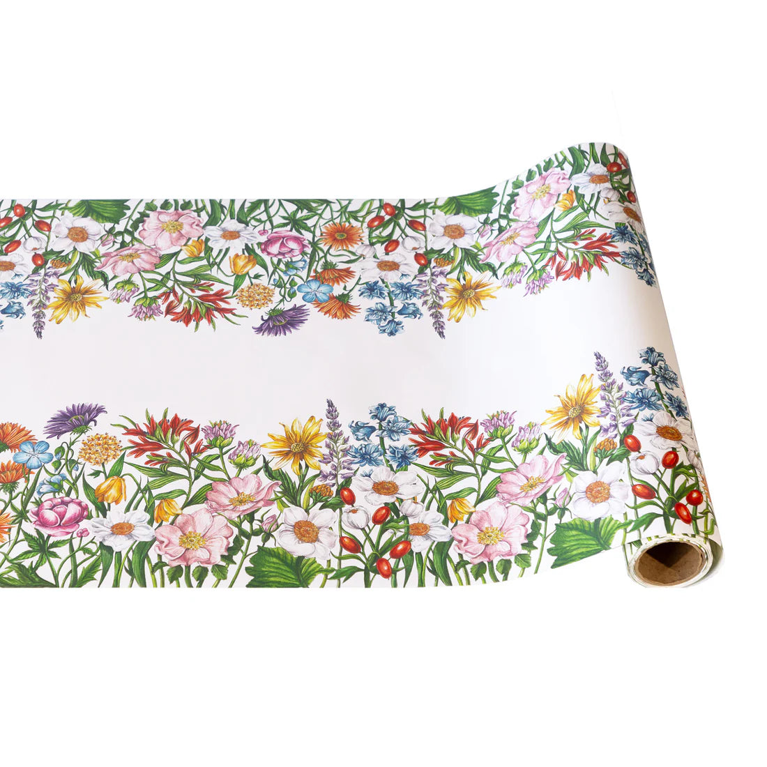 Wildflower Paper Table Runner