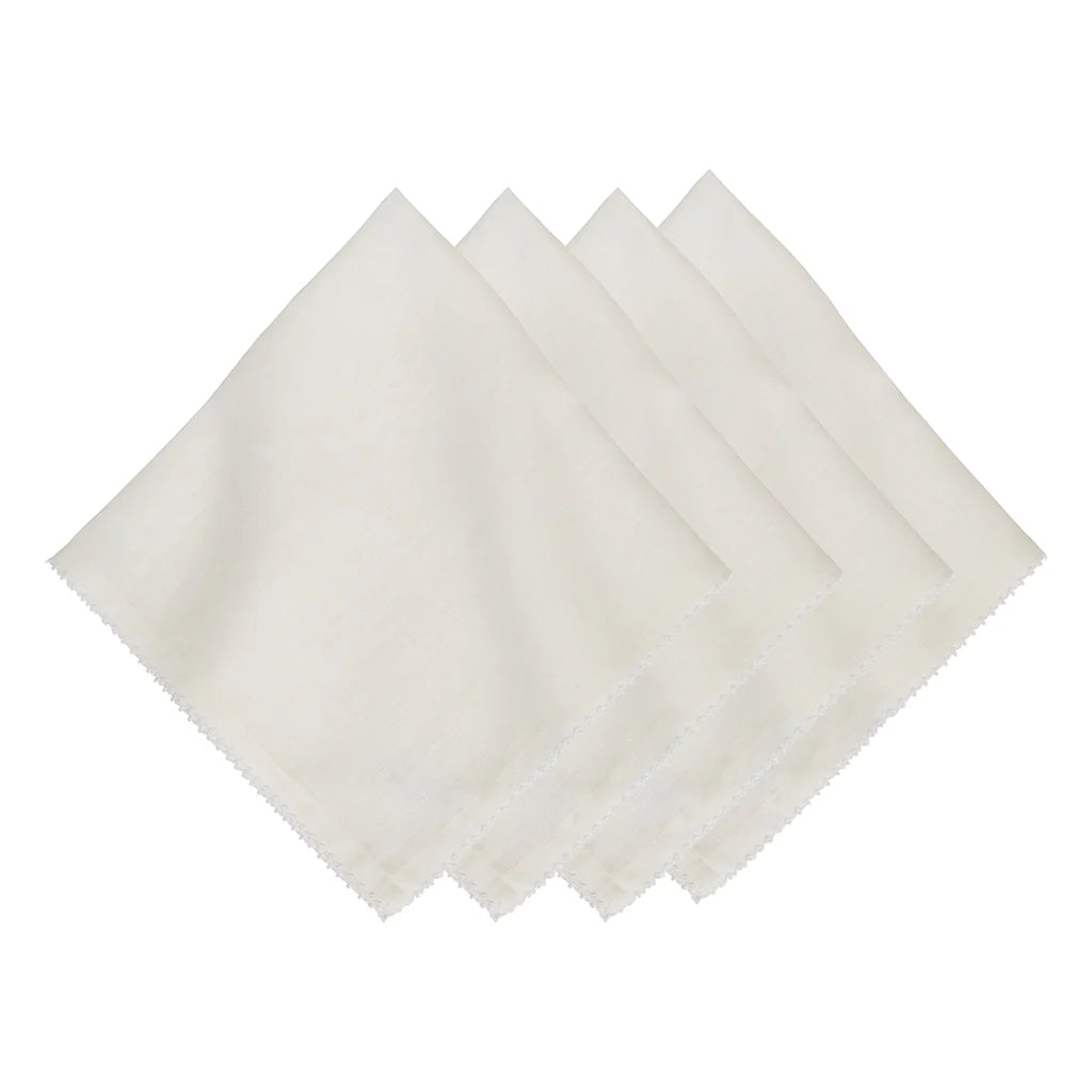 Berry Scallop Napkin Set of Four