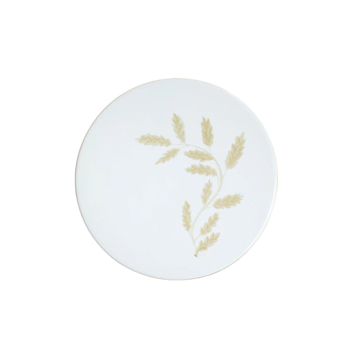 Linen Wheat Polly Dessert Plate