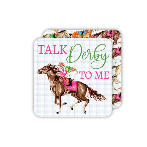 Talk Derby to Me Coasters