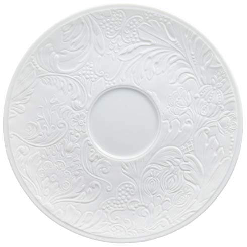 Italian Renaisannce White Tea Saucer