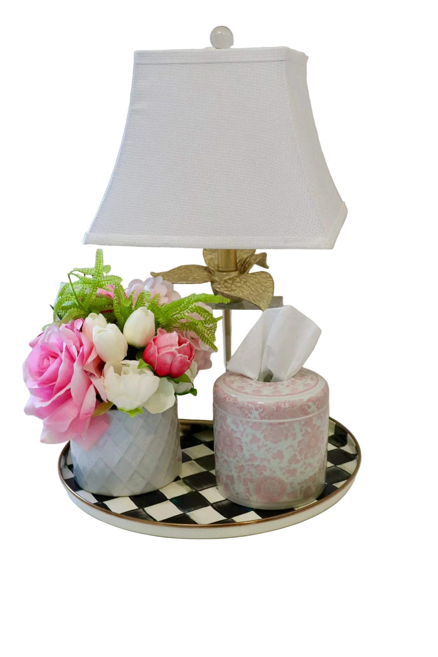 Round Ceramic Tissue Box