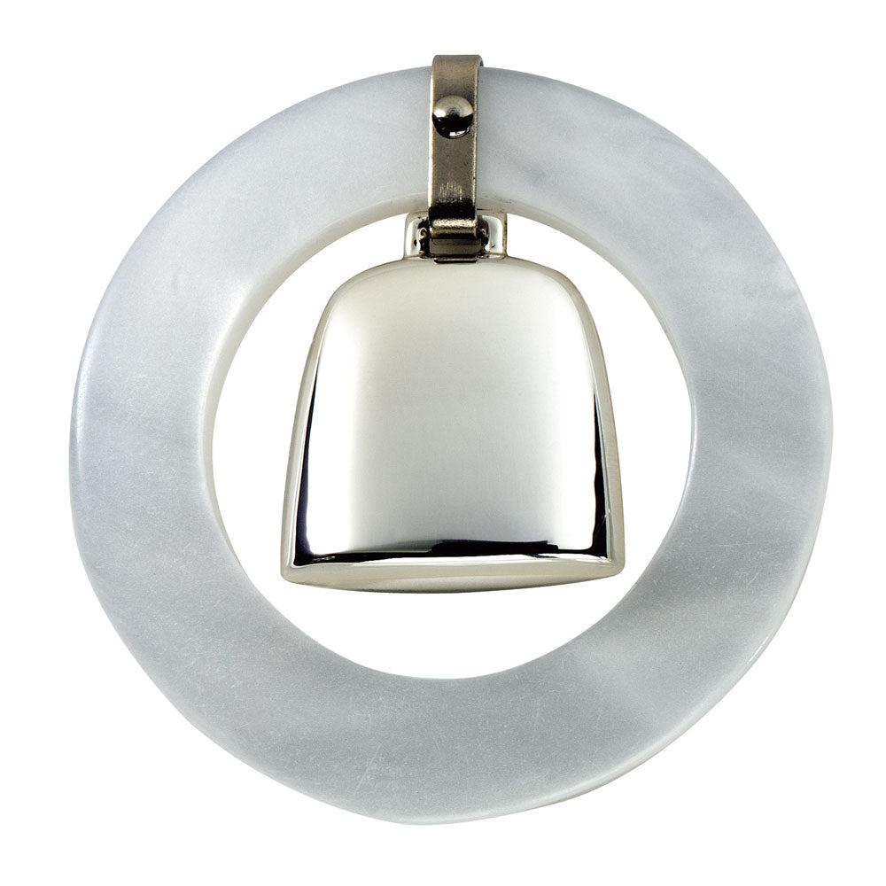 White Sterling Teething Ring