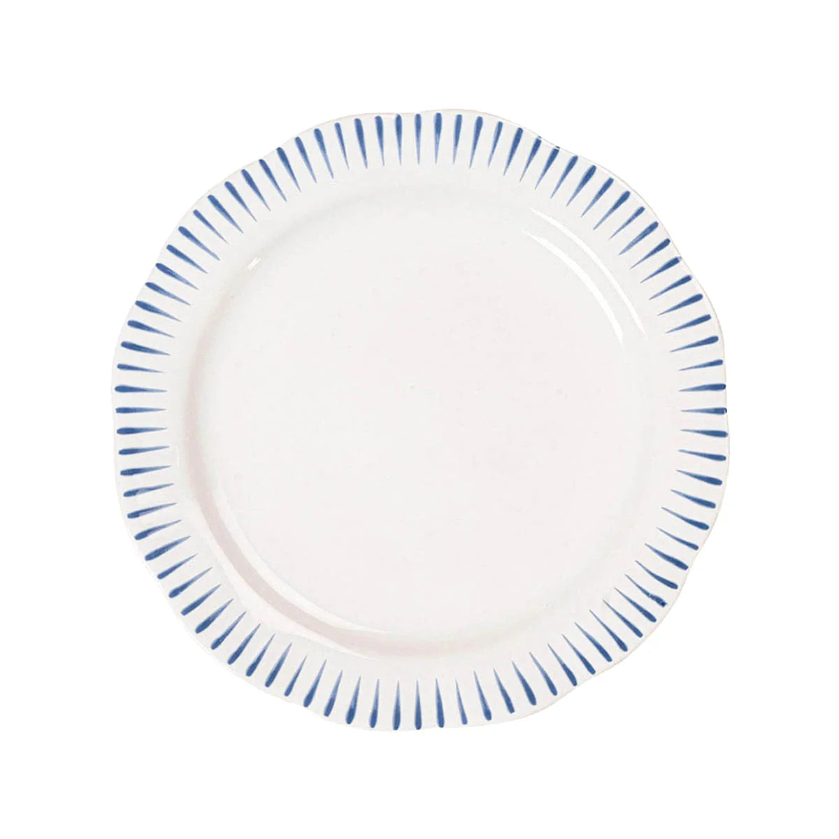Sitio Striped Dessert/Salad Plate
