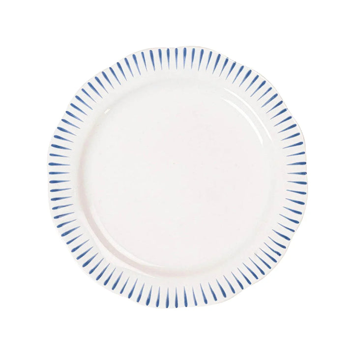 Sitio Striped Dessert/Salad Plate