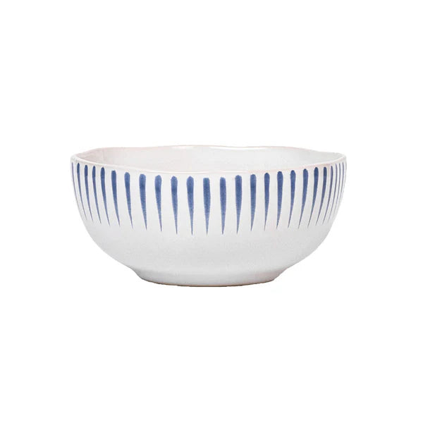 Sitio Striped Cereal/Ice Cream Bowl