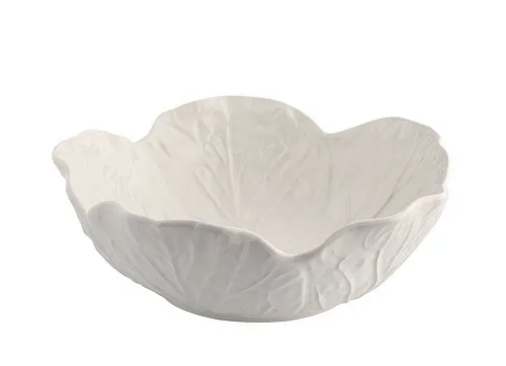 Cream Cabbage Cereal Bowl