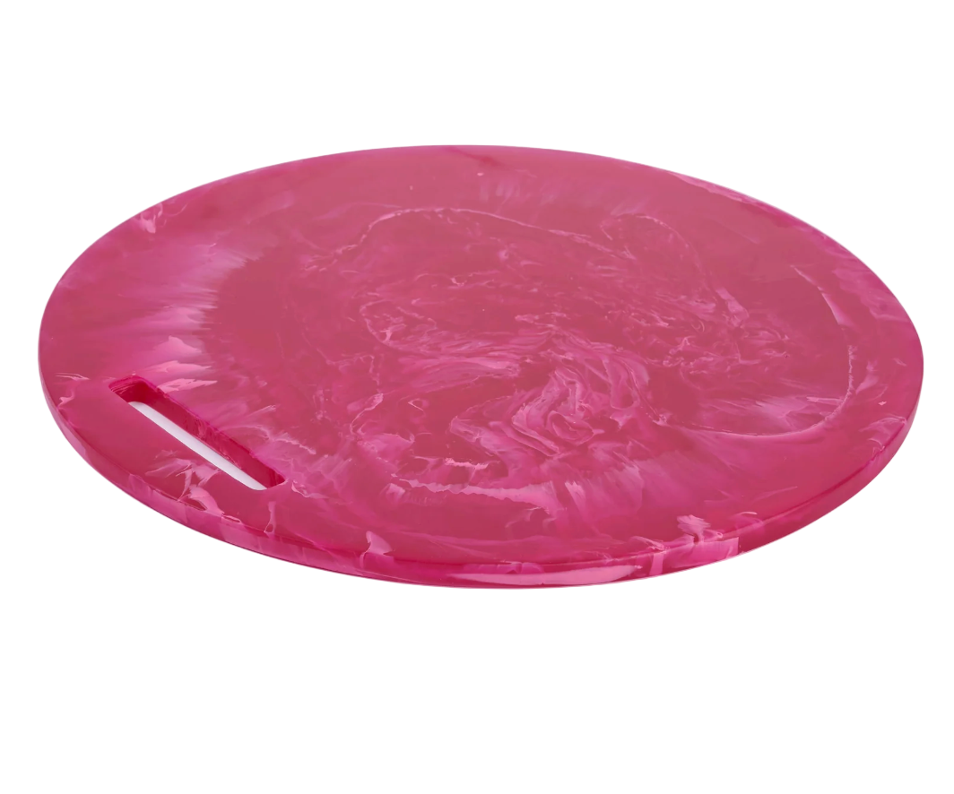 Pink Swirl Chopping Board