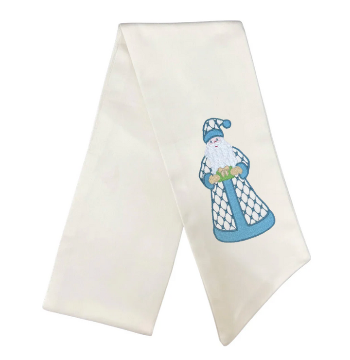 Blue Santa Sash