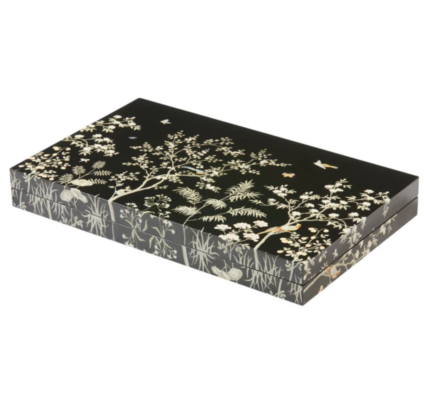 Chinoiserie Backgammon Set