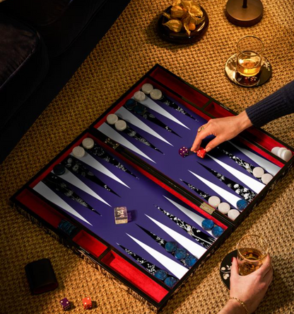Chinoiserie Backgammon Set