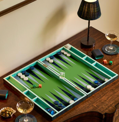 Tartan Backgammon Set