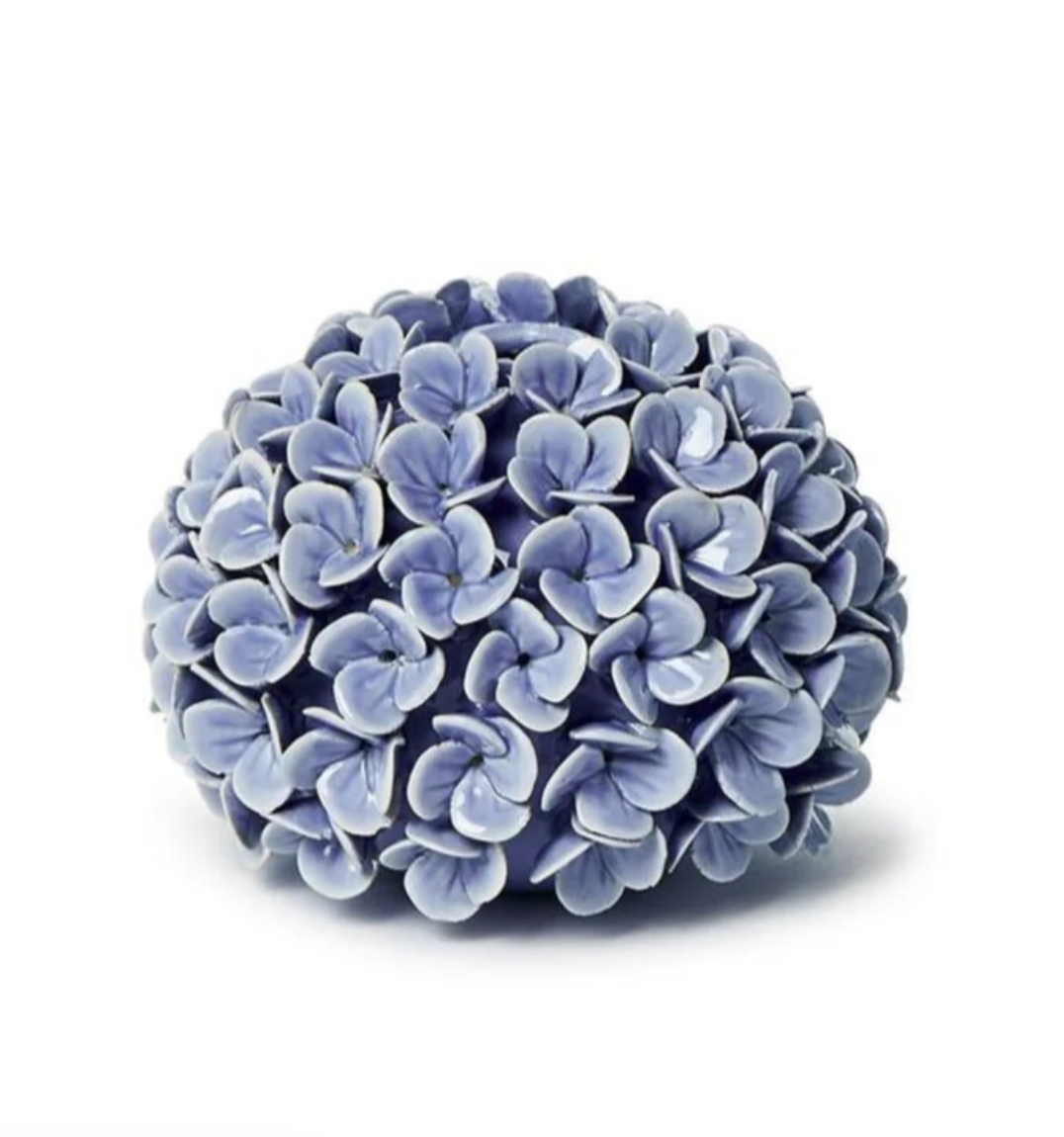 Hydrangea Bud Vase/Taper Candle Holder