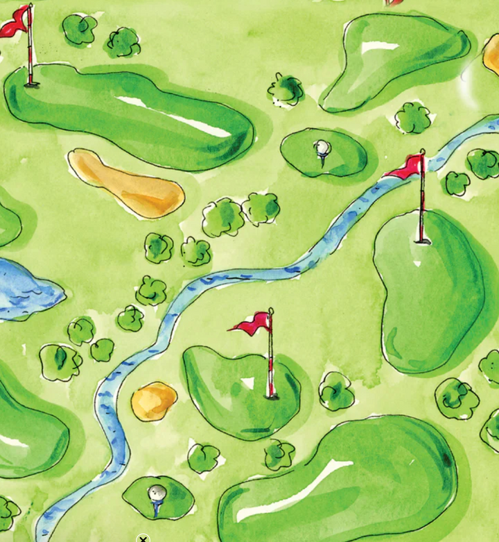 Golf Guest Napkin