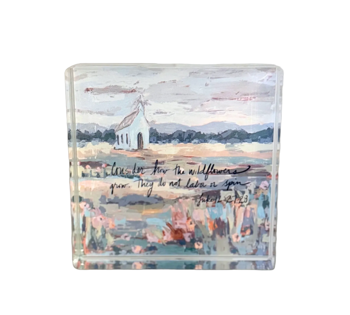 Luke 12:27-28 Scripture Block