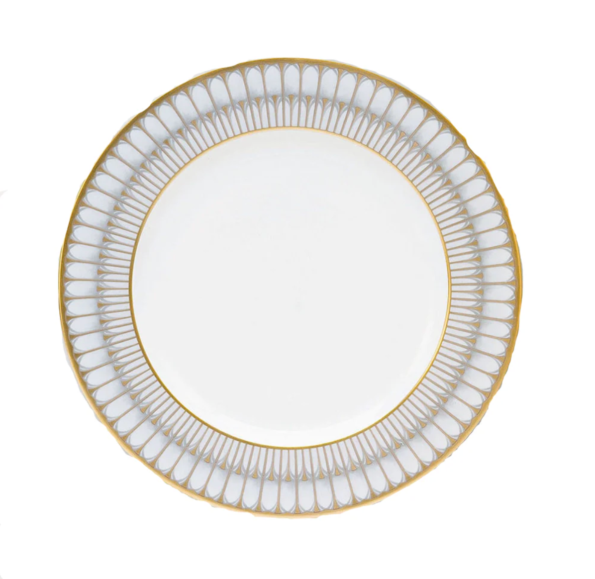 Arcades Blue Dinner Plate