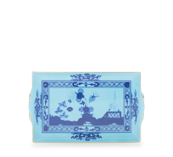 Iris Oriente Italiano Rectangular Tray