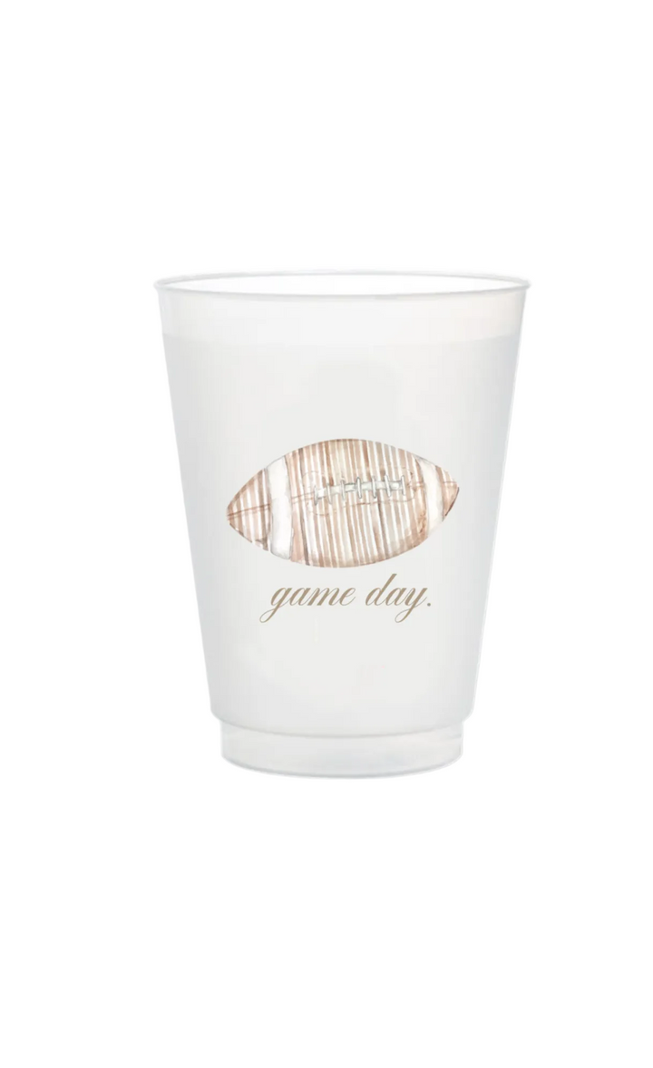 Sleeve of 6 Football Cups