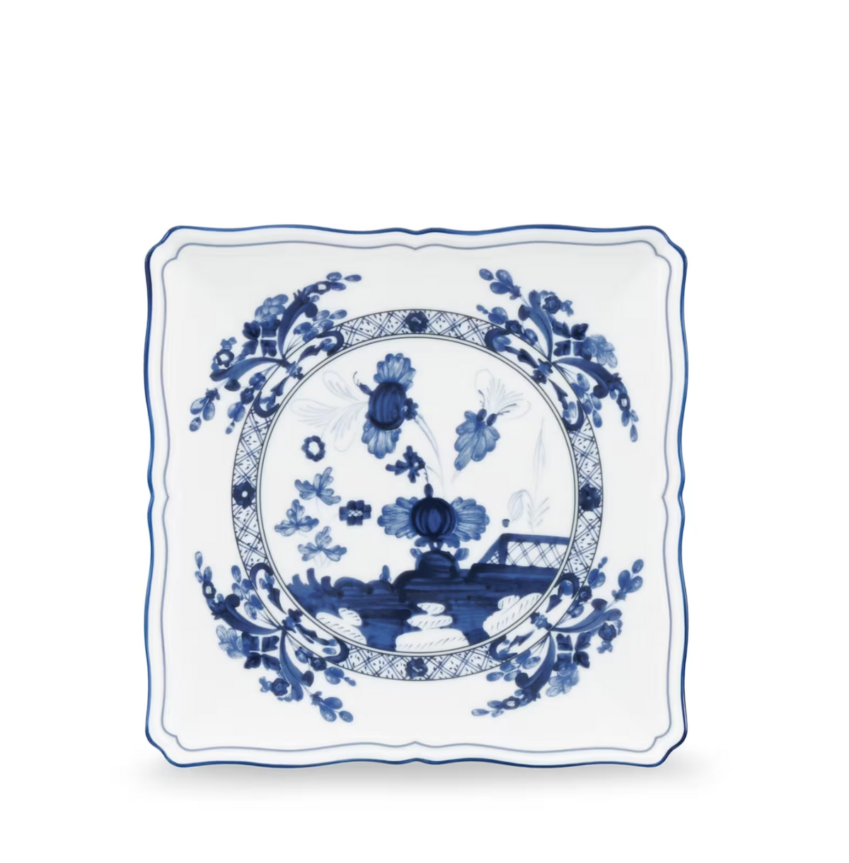 Indaco Oriente Italiano Square Plate