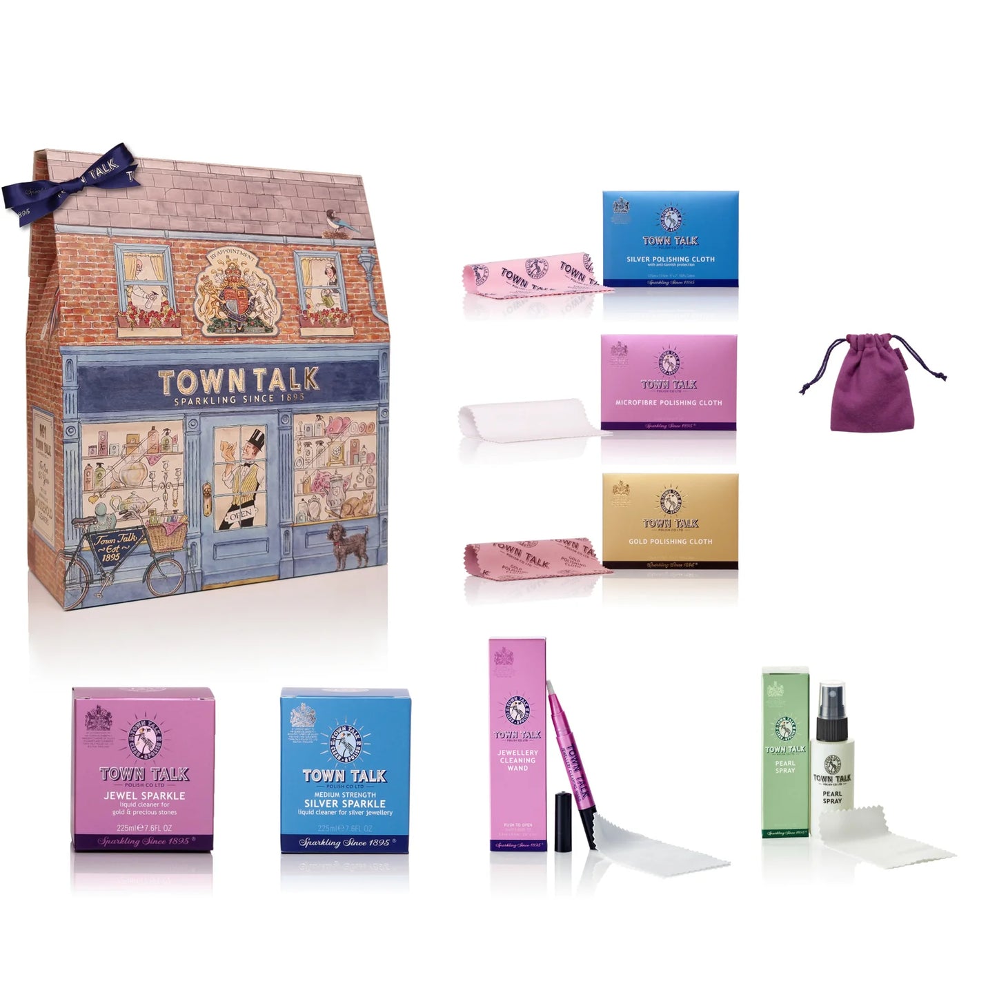 Jewelry Cleaning Gift Set