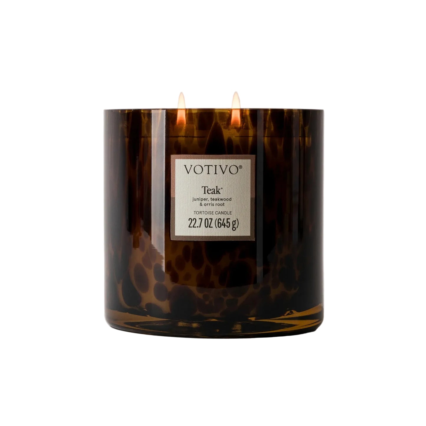 Teak Tortoise Candle