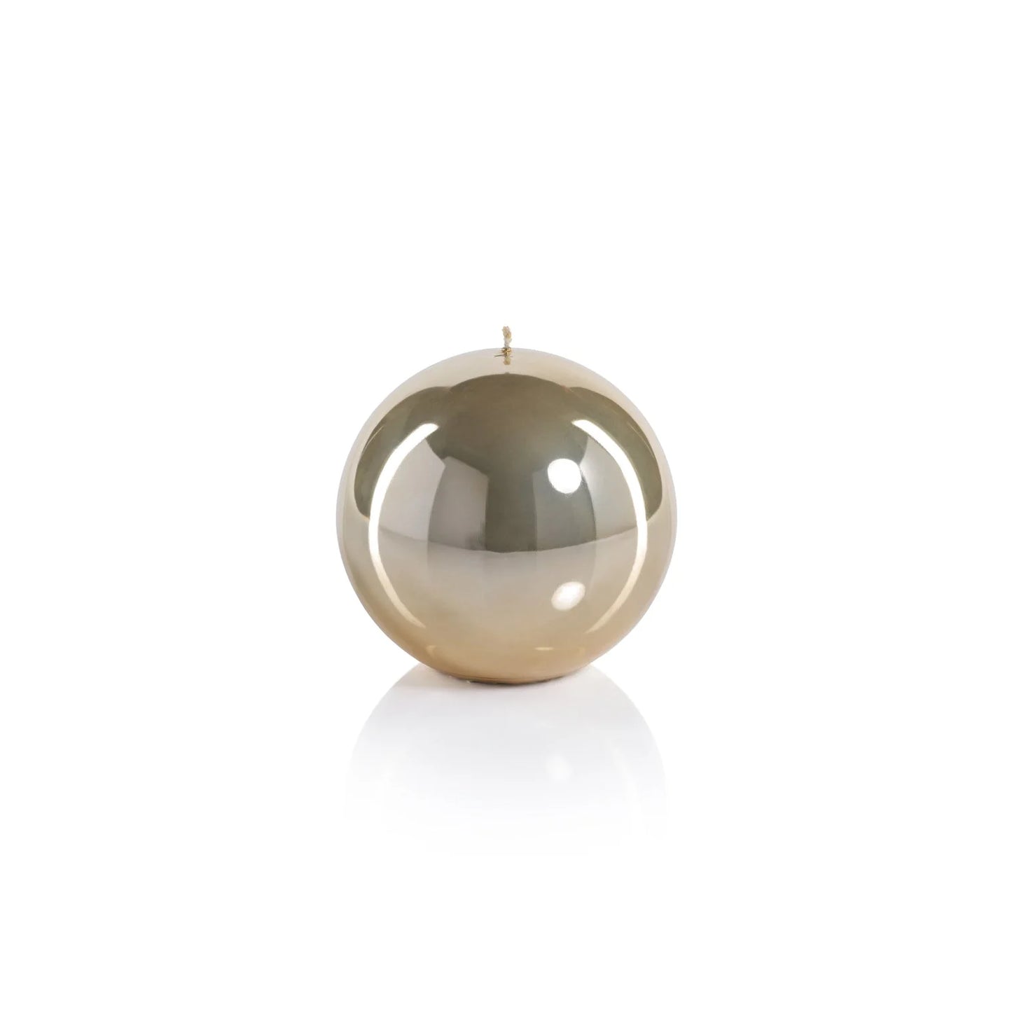 Matte Gold Candle Ball